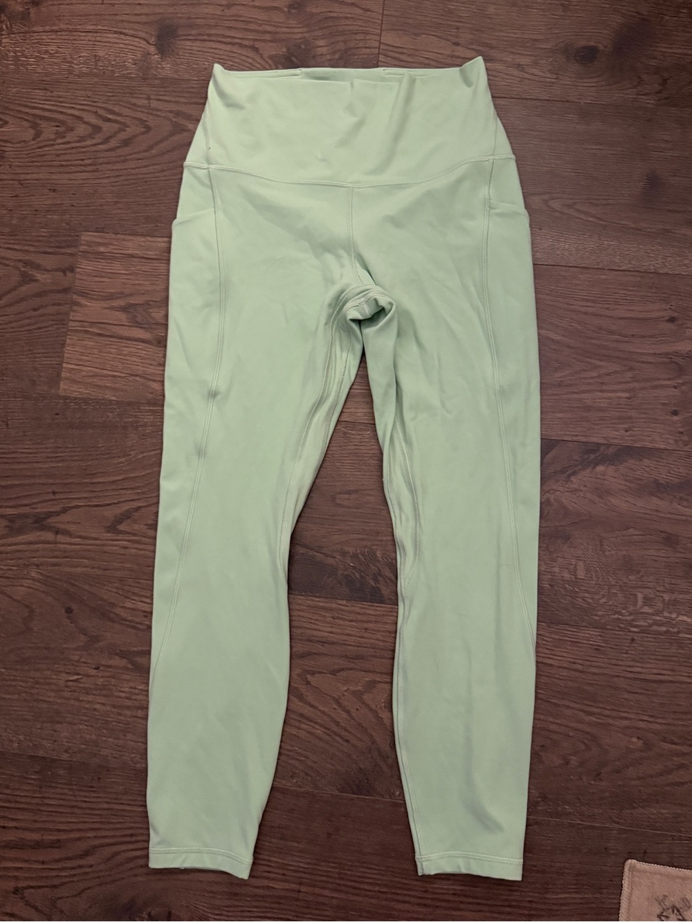 lululemon athletica Mint Green High-Waisted Leggings
